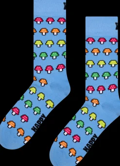 Happy Socks Mushroom Stripe sukat