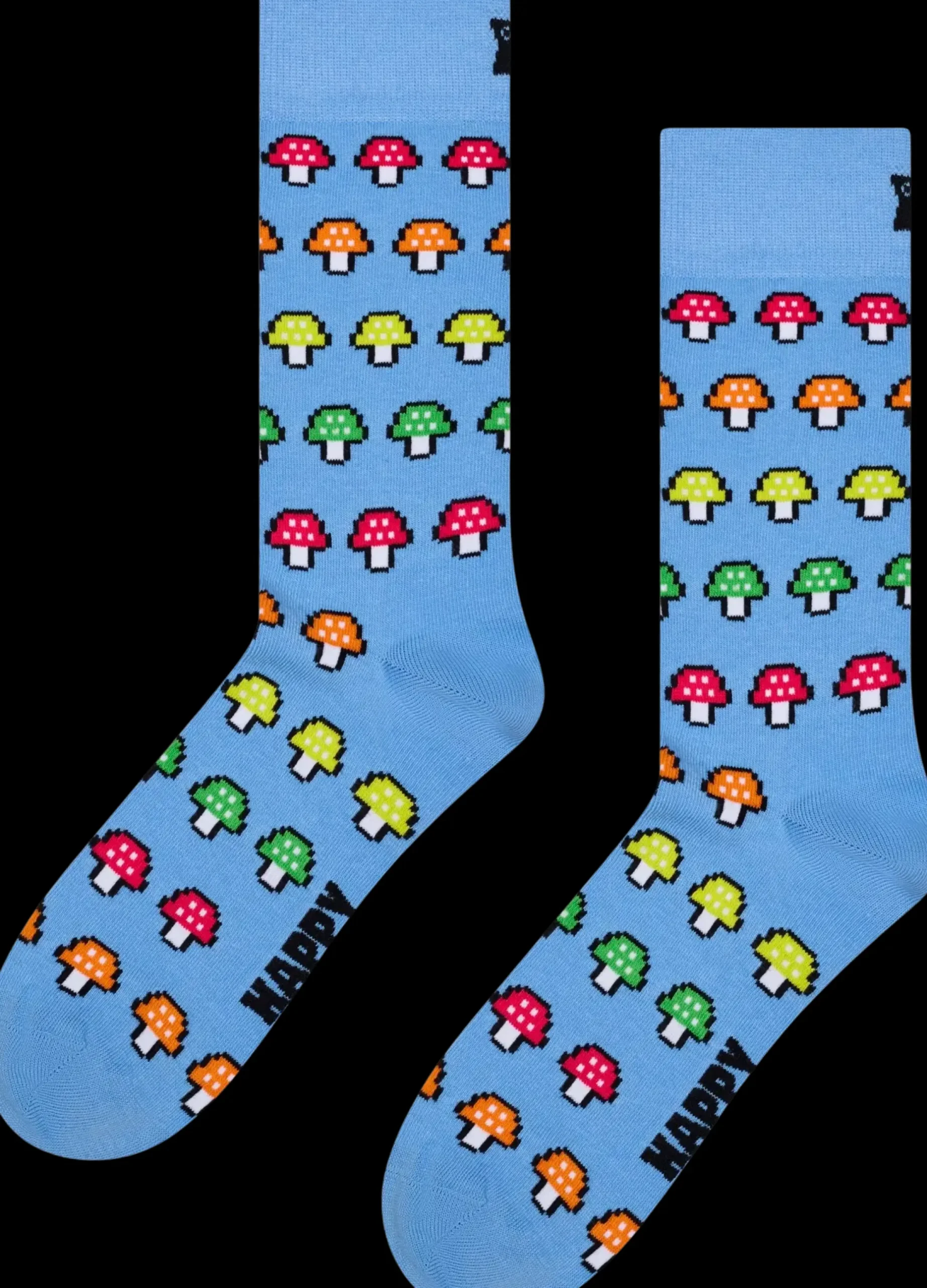 Happy Socks Mushroom Stripe sukat