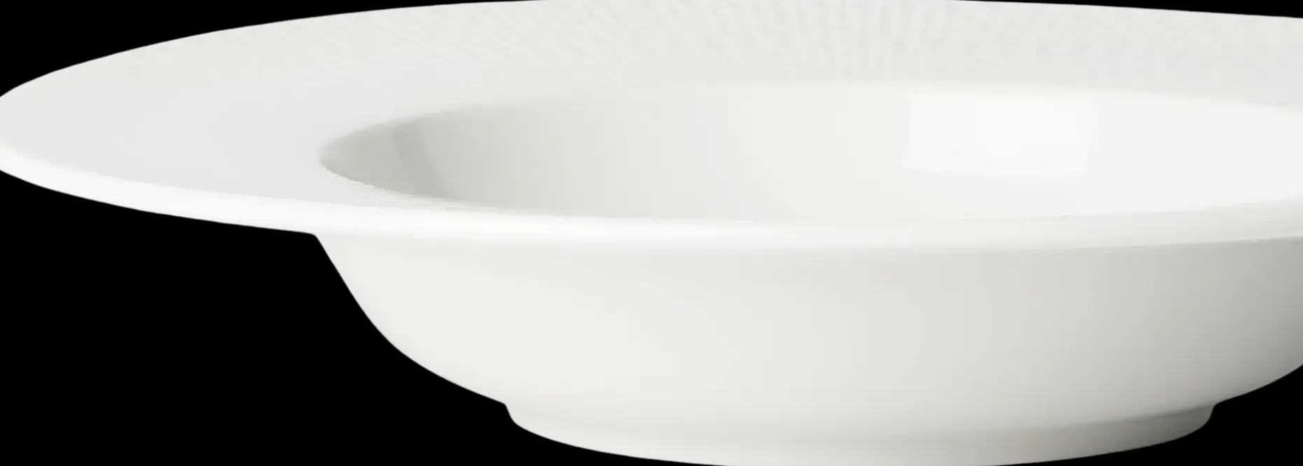 Åhléns Home Celine lautanen syvä 24 cm valkoinen
