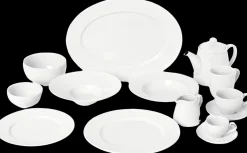 Åhléns Home Celine pastalautanen 24 cm valkoinen