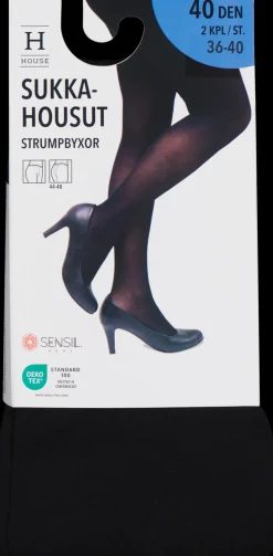 House Heat sukkahousut 40den 2-pack
