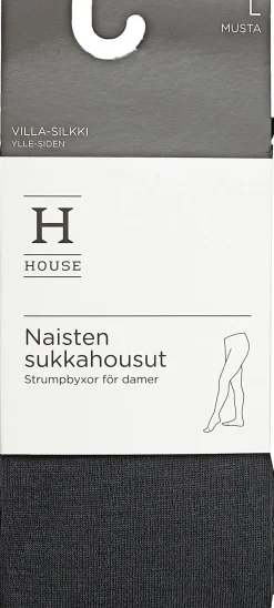 House naisten sukkahousut villa-silkkisekoitetta