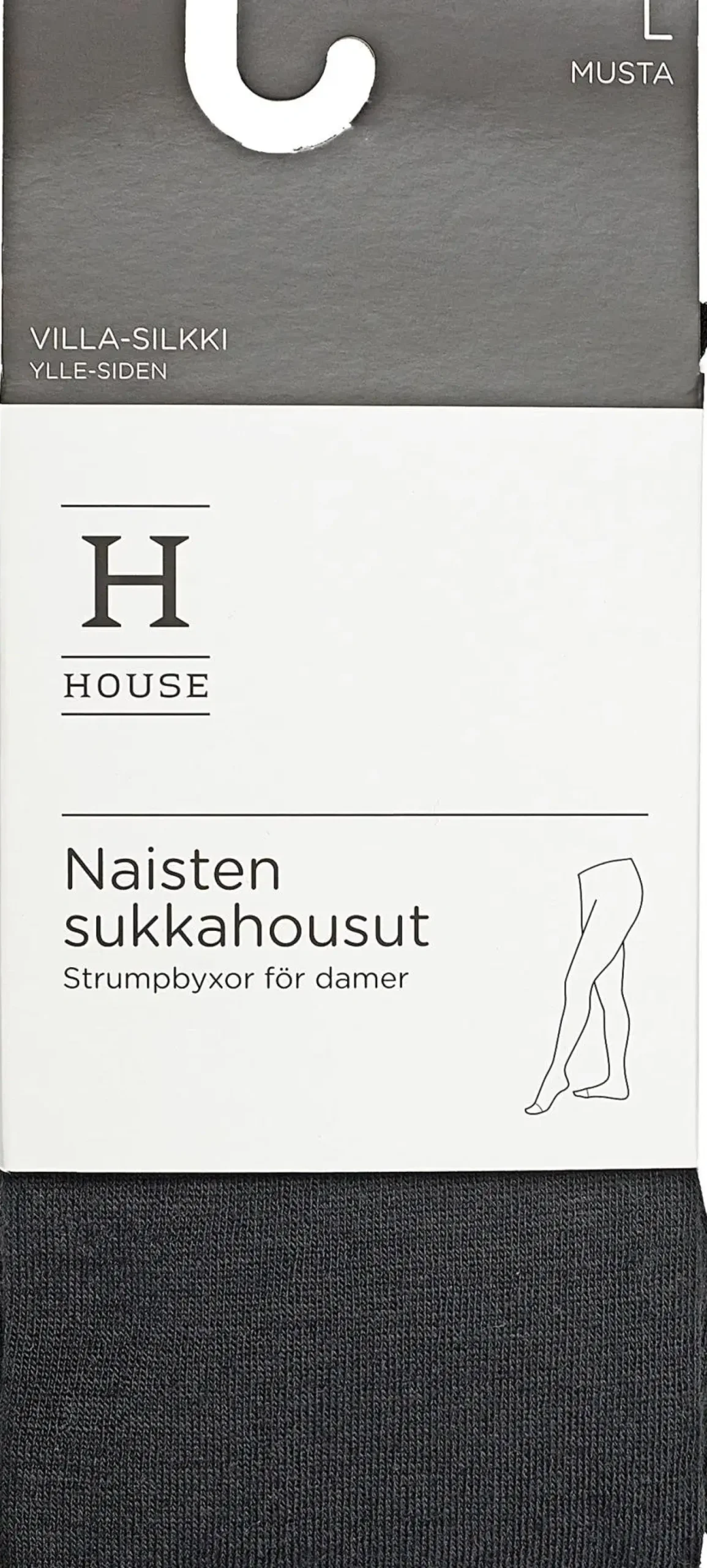 House naisten sukkahousut villa-silkkisekoitetta