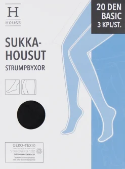 House naisten sukkahousut basic 20 den SH20X3HR 3-pack