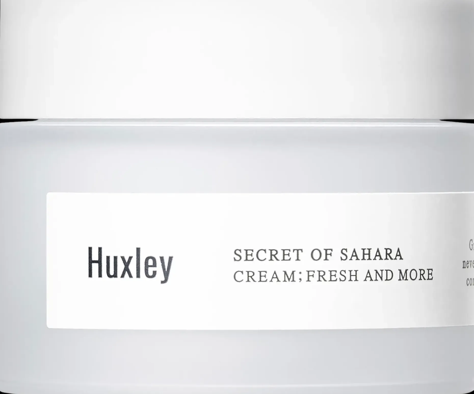 Huxley Cream; Fresh and More kasvovoide 50ml