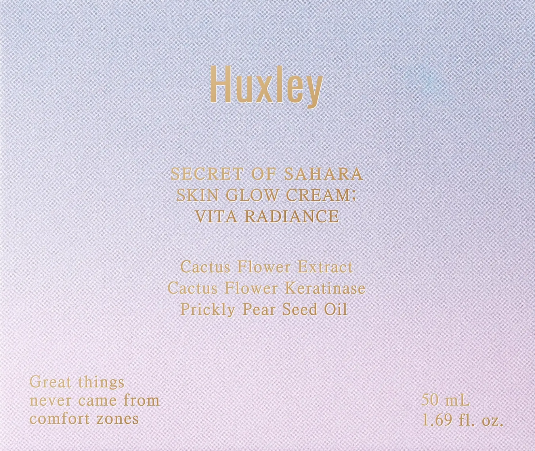 Huxley Skin Glow Cream; Vita Radiance kasvovoide 50ml