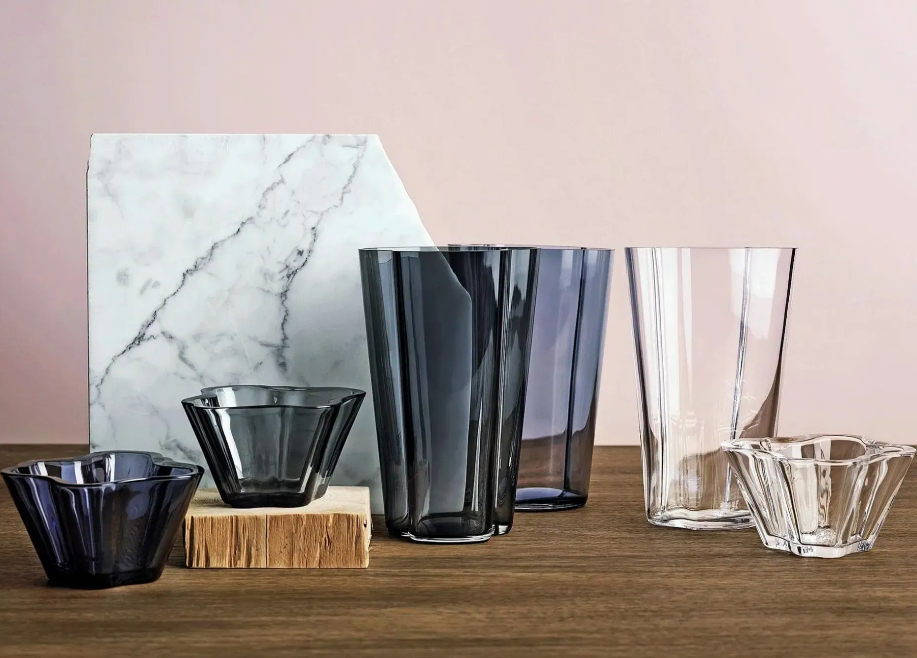 Iittala Aalto maljakko 220mm kirkas