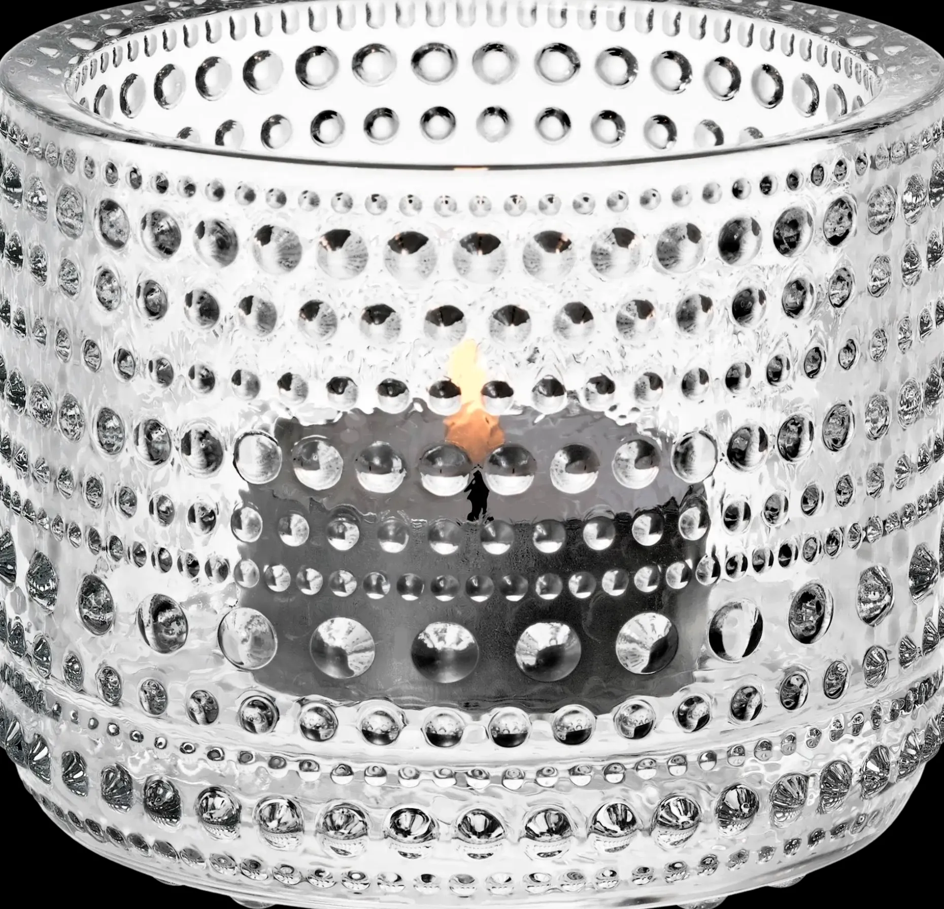 Iittala Kastehelmi kynttilälyhty 64 mm kirkas