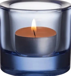 Iittala Kivi kynttilälyhty 60 mm vedensininen