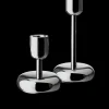 Iittala Nappula kynttilänjalka 183mm teräs