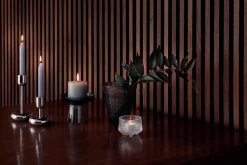 Iittala Nappula kynttilänjalka 183mm teräs
