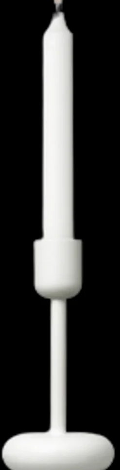 Iittala Nappula kynttilänjalka 183mm valkoinen