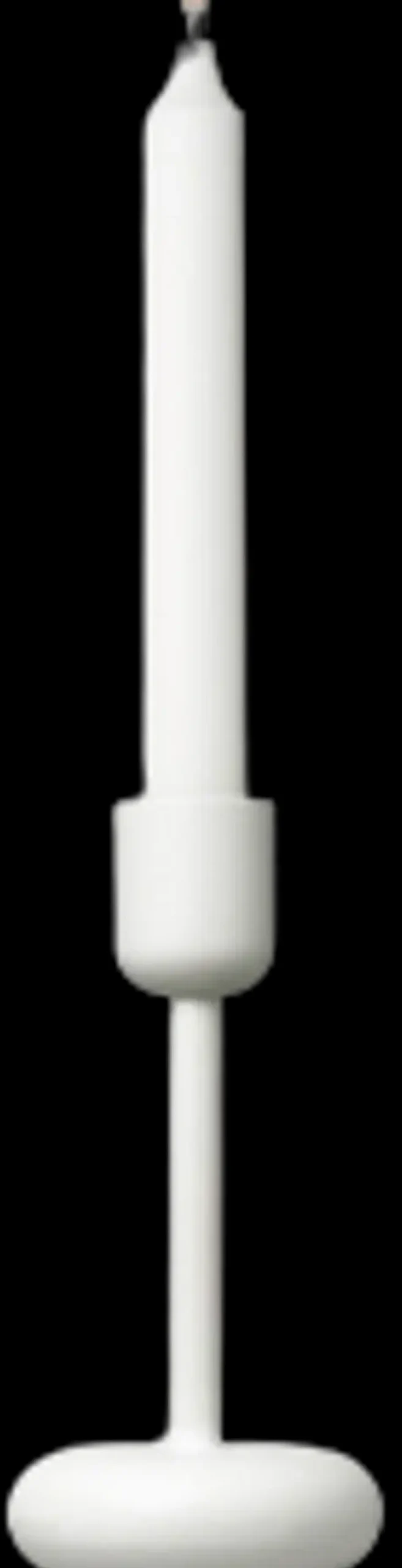 Iittala Nappula kynttilänjalka 183mm valkoinen