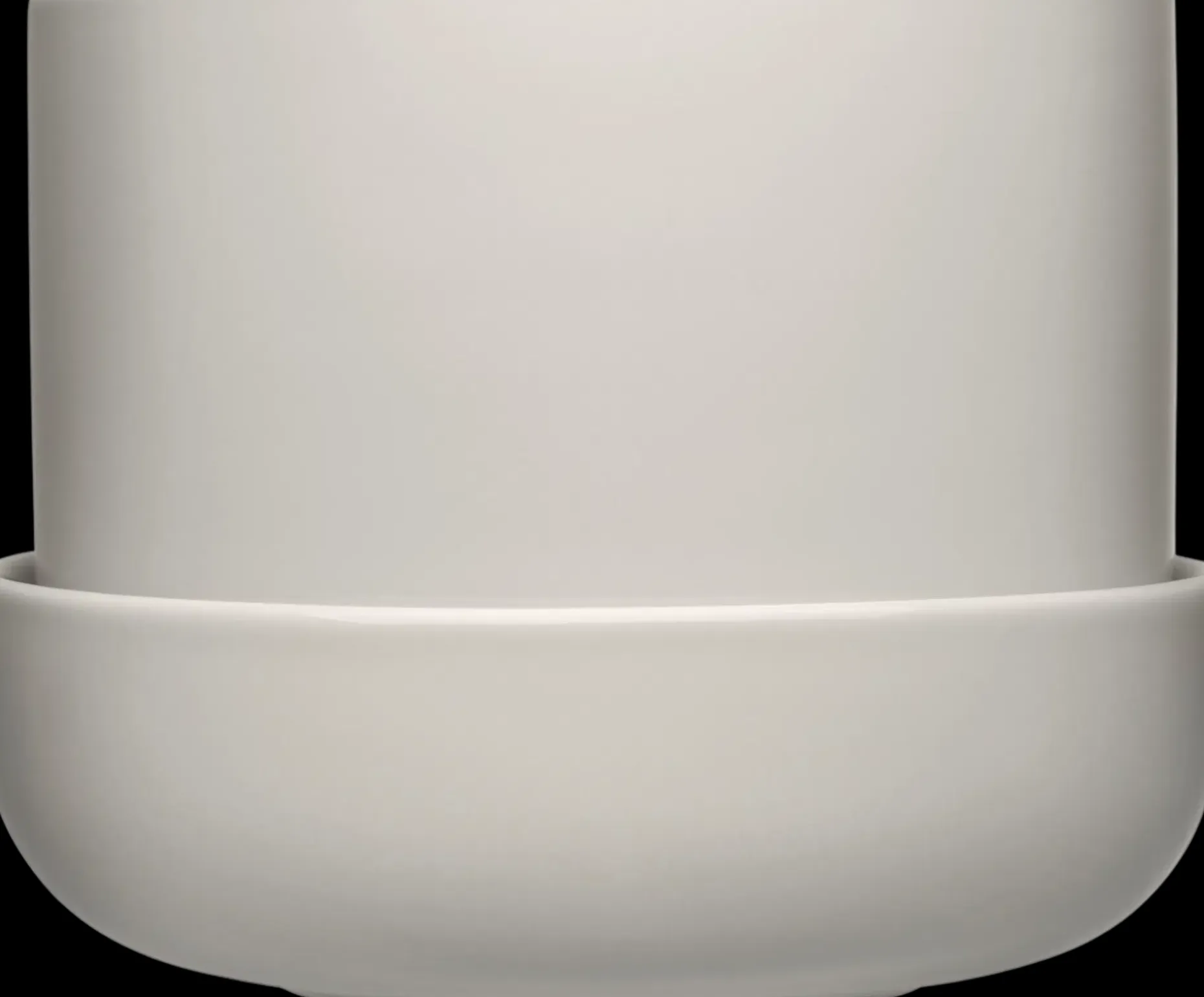 Iittala Nappula ruukku ja vati S 170x130 mm vaaleanharmaa