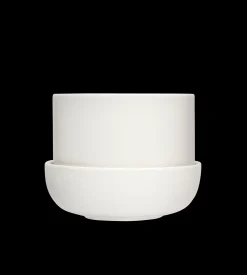 Iittala Nappula ruukku ja vati S 170x130 mm valkoinen