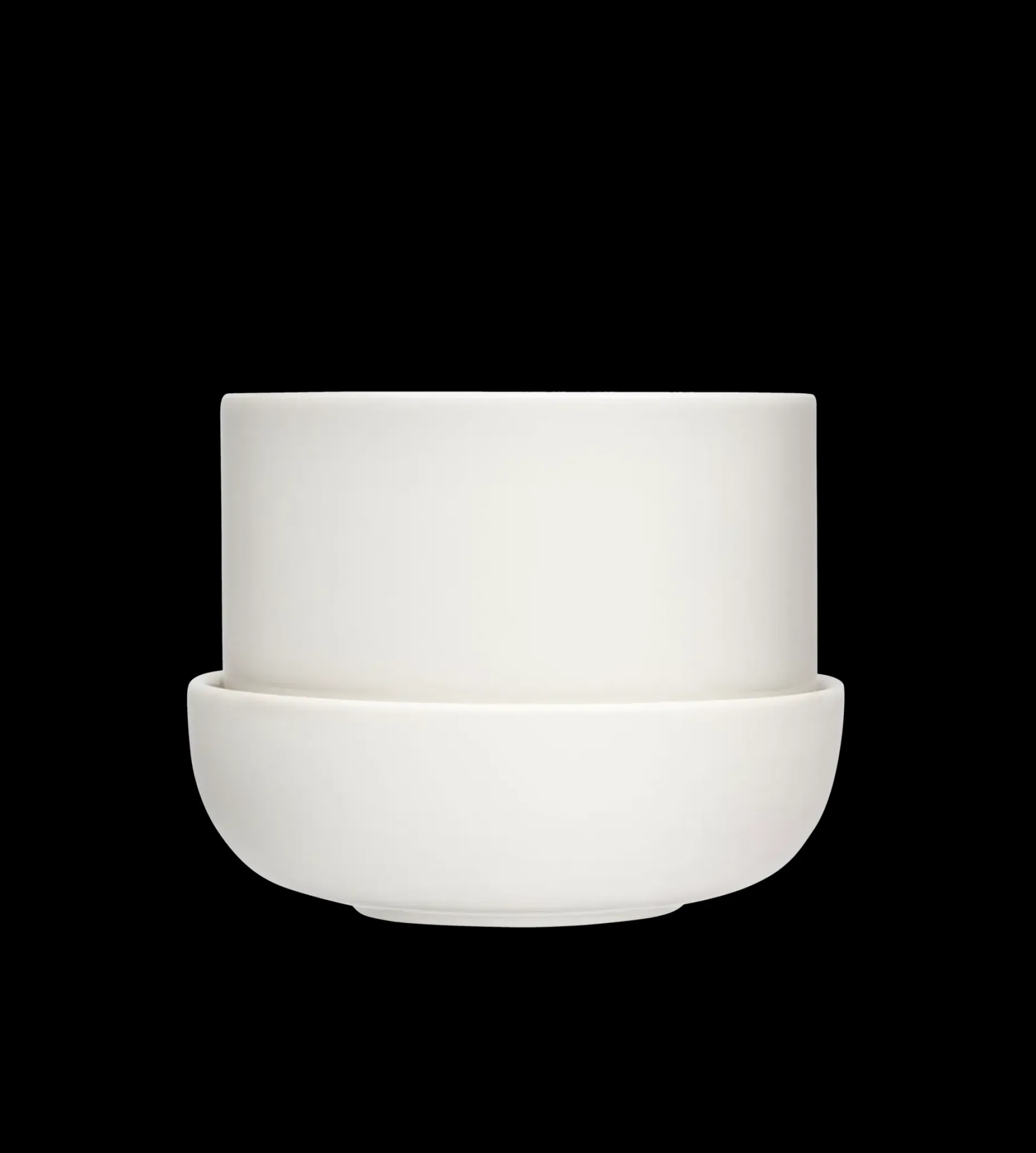 Iittala Nappula ruukku ja vati S 170x130 mm valkoinen