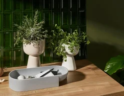 Iittala Nappula ruukku S 260x155mm beige