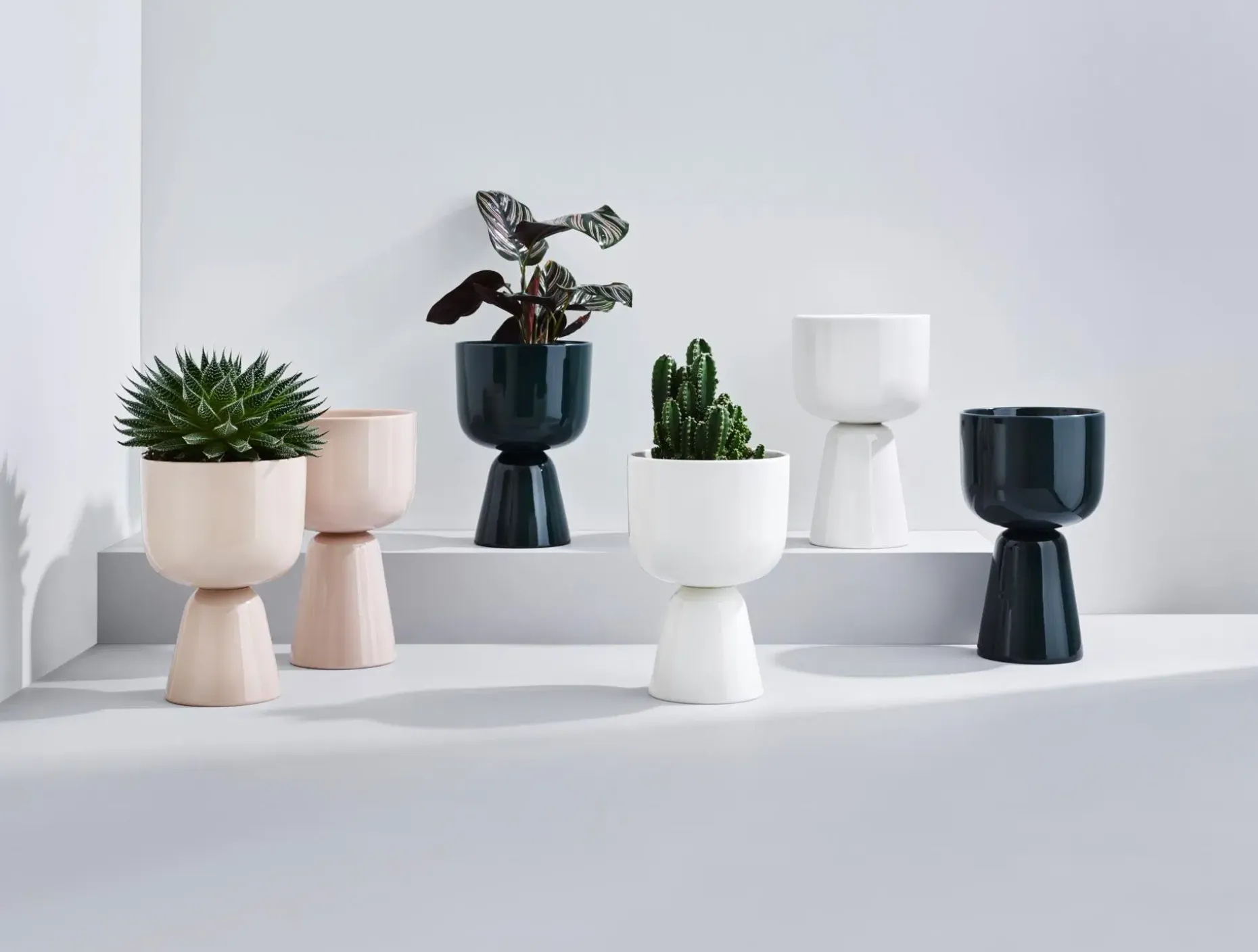 Iittala Nappula ruukku S 230x155mm valkoinen