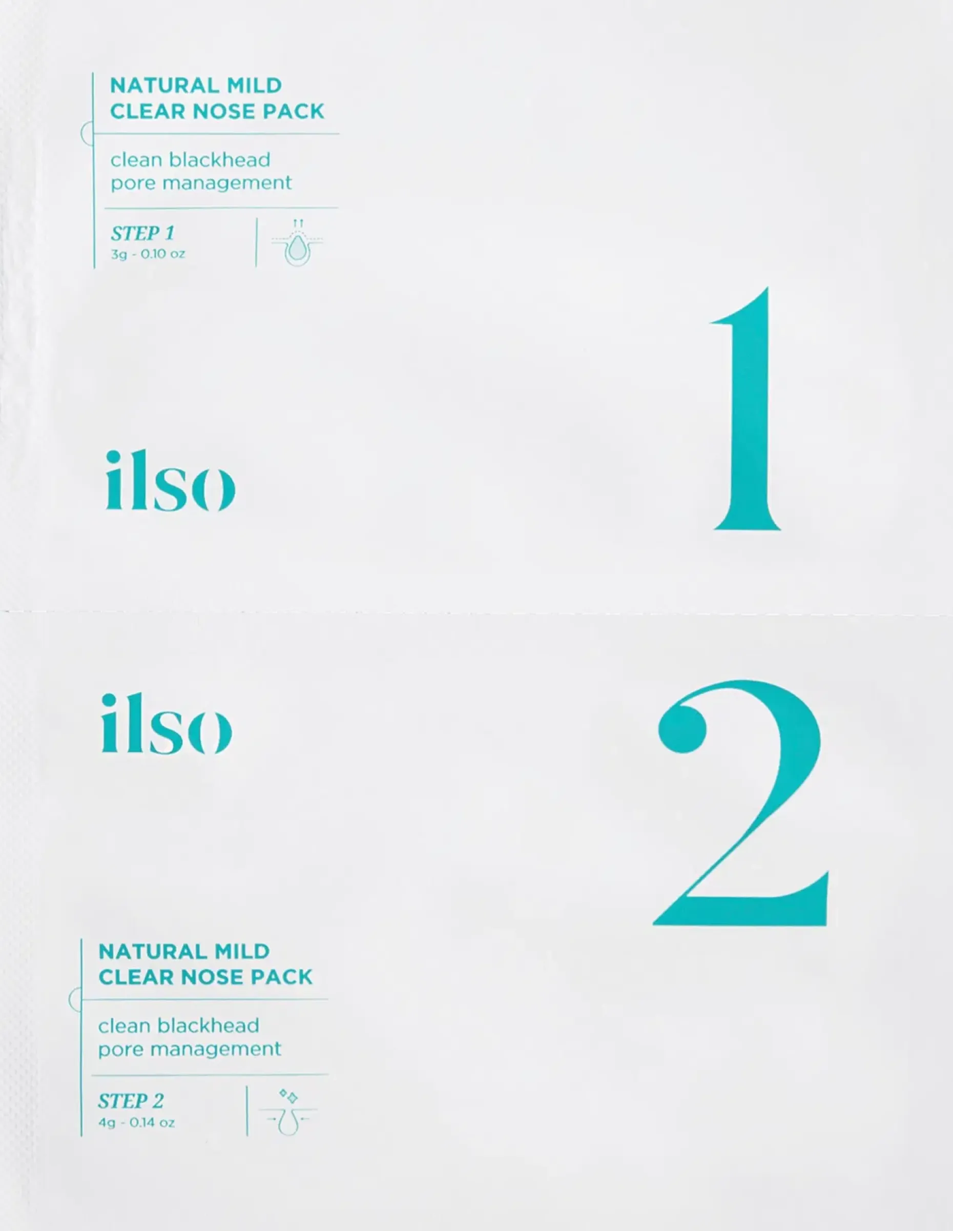 Ilso Natural Mild Clear Nose Patch-Mustapäälaput 5kpl