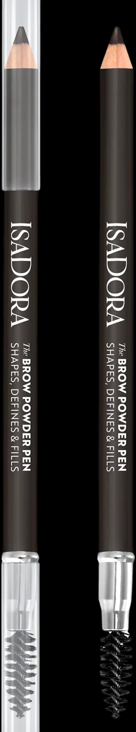 Isadora Brow Powder Pen kulmakynä 01 Black 1,1 g