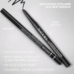 IsaDora The Intense Eyeliner rajauskynä 0,35 g