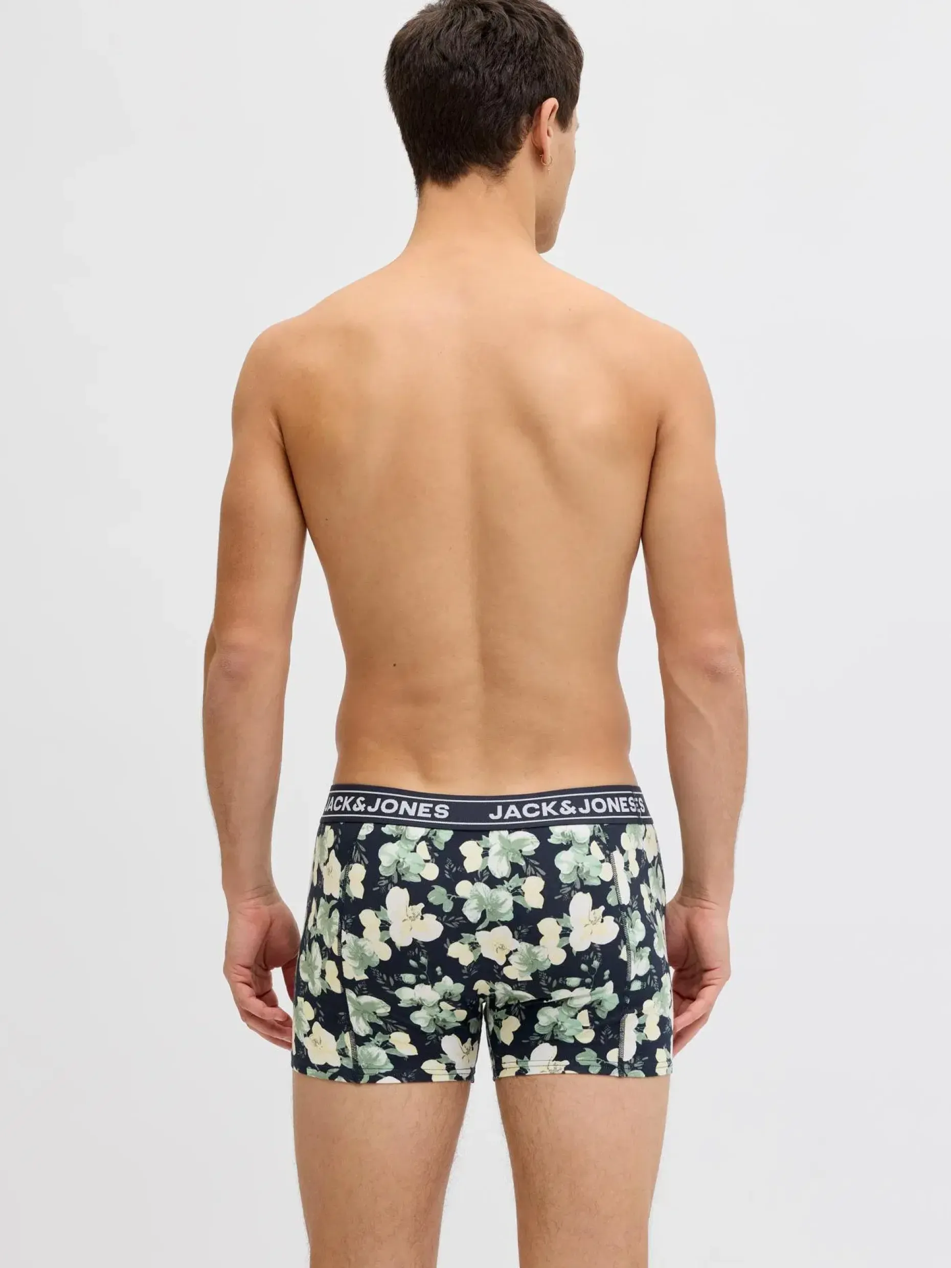 Jack&Jones Jacray flower solid 3-pack trunk -alushousut