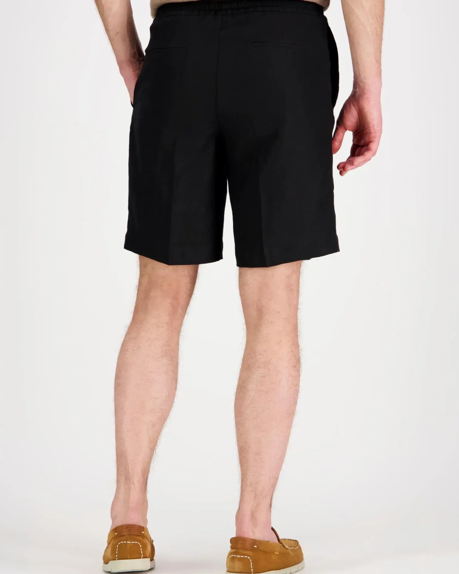J.Lindeberg Brady draped linen shorts shortsit