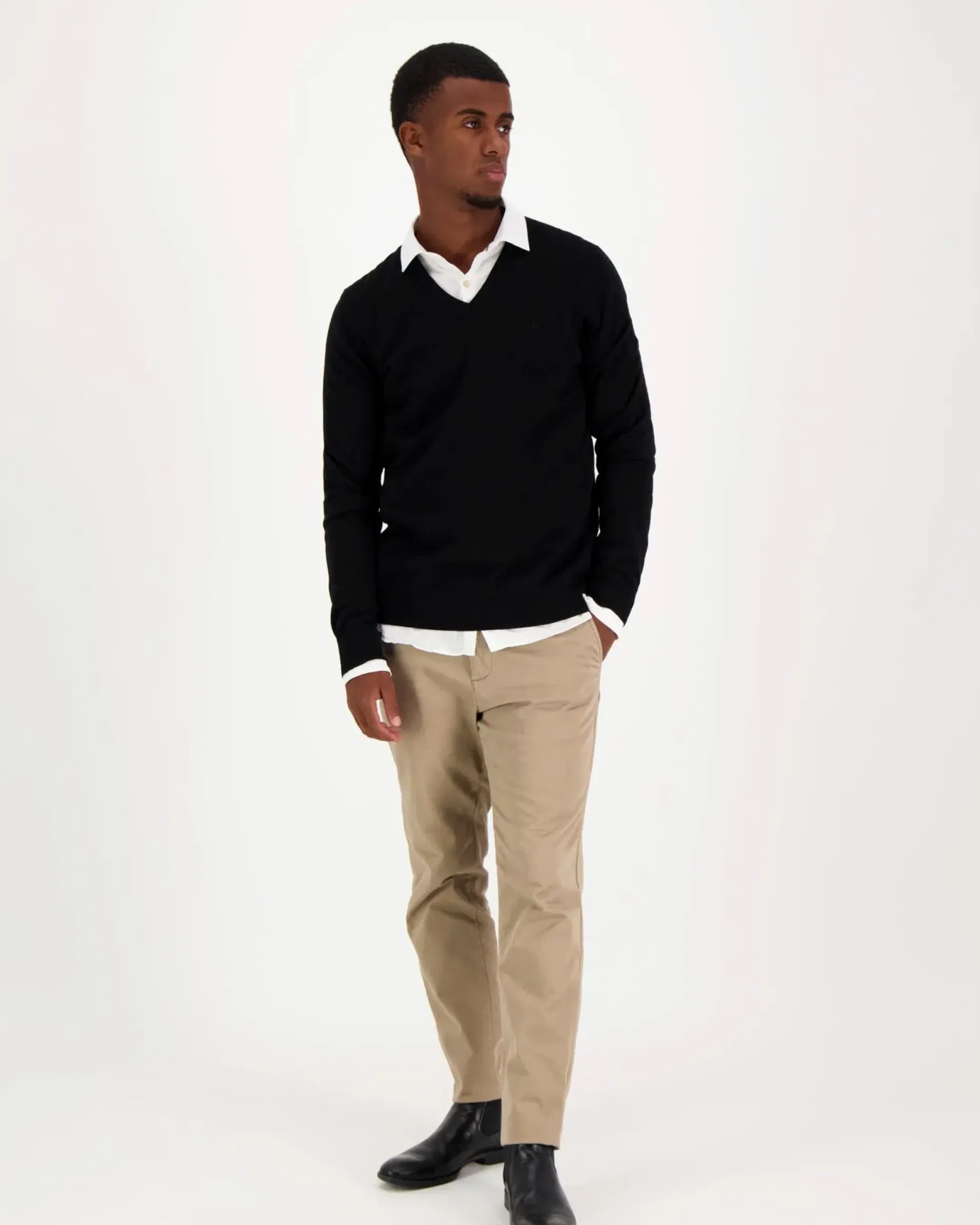 J.Lindeberg Lymann Merino V-neck neule
