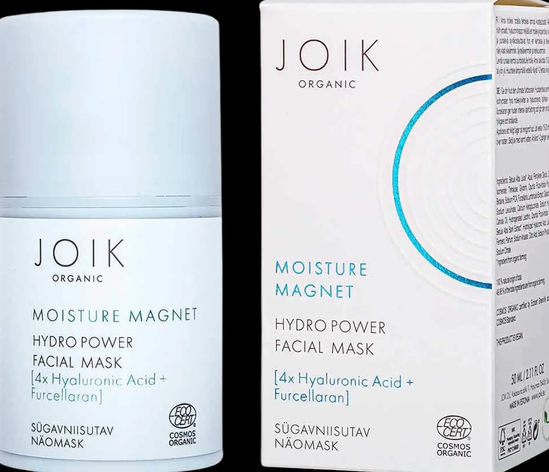 JOIK Organic Moisture Magnet Hydro Power Facial Mask Kasvonaamio 50 ml