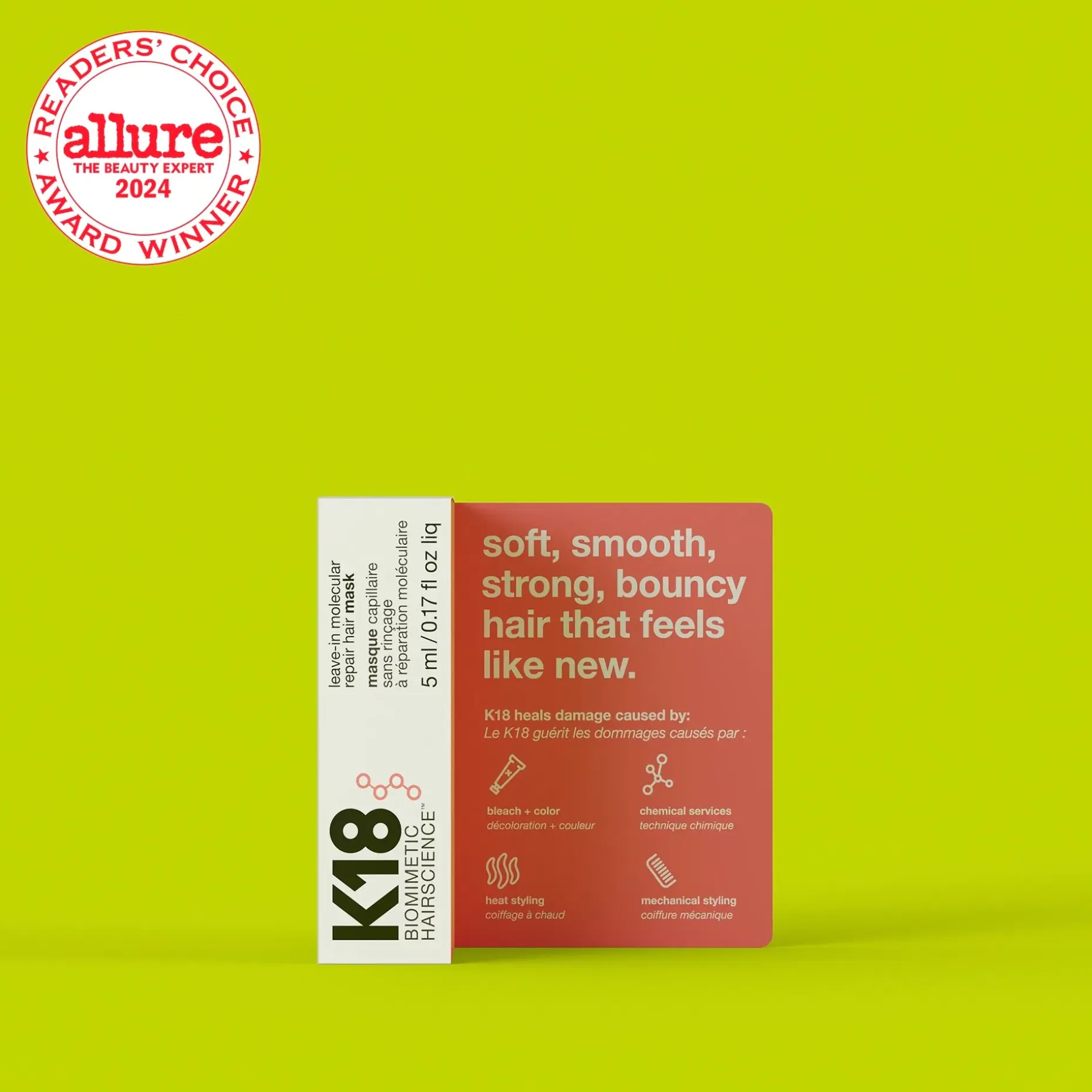 K18 Molecular repair hair mask hiusnaamio 5 ml