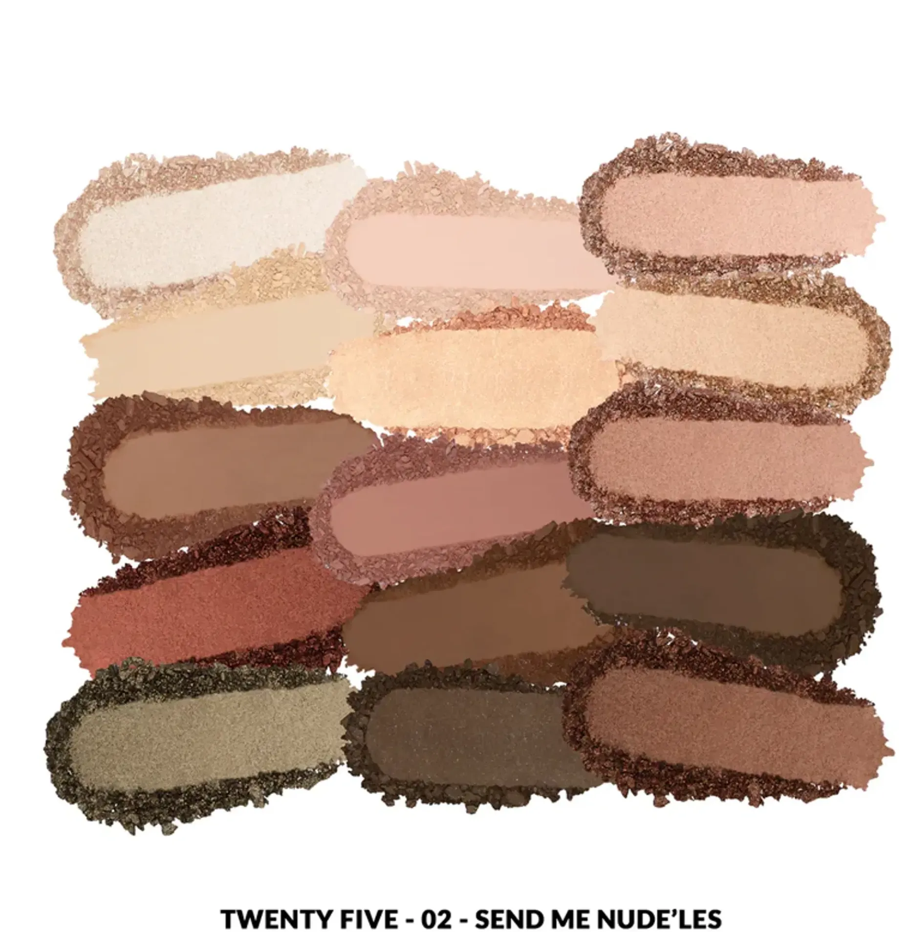 KimChi Chic Beauty Twenty Five Palette Send Me Nude’les luomiväripaletti 16,25 g