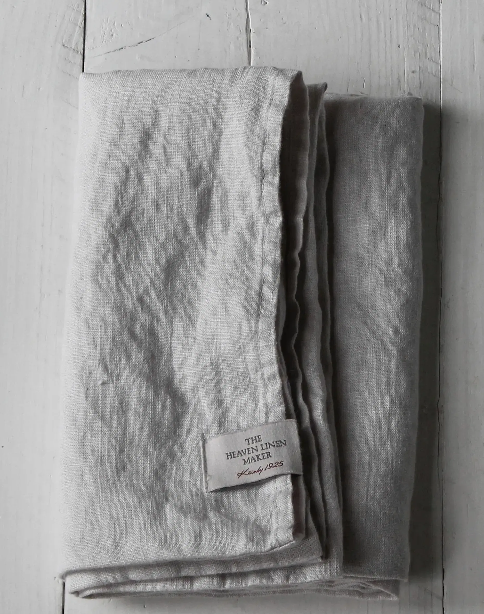 Käinby1925 Heaven Linen tyynyliina 50x60cm vaalean harmaa