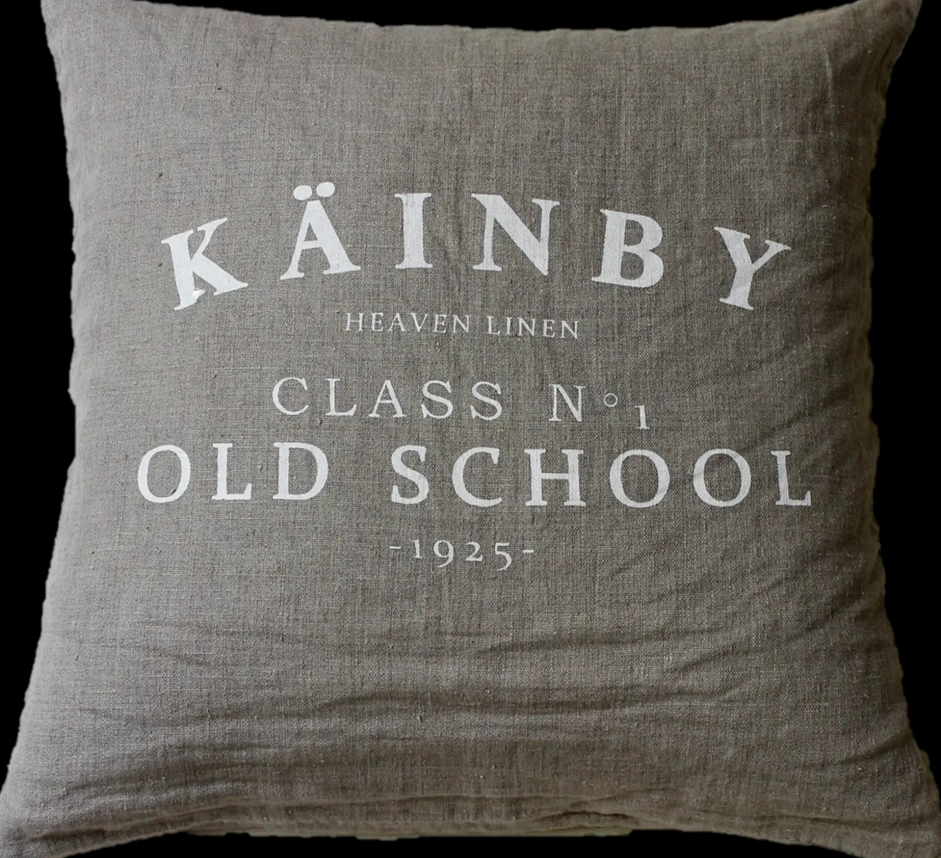 Käinby1925 Heaven Linen tyynynpäällinen 50x50cm pellava logo