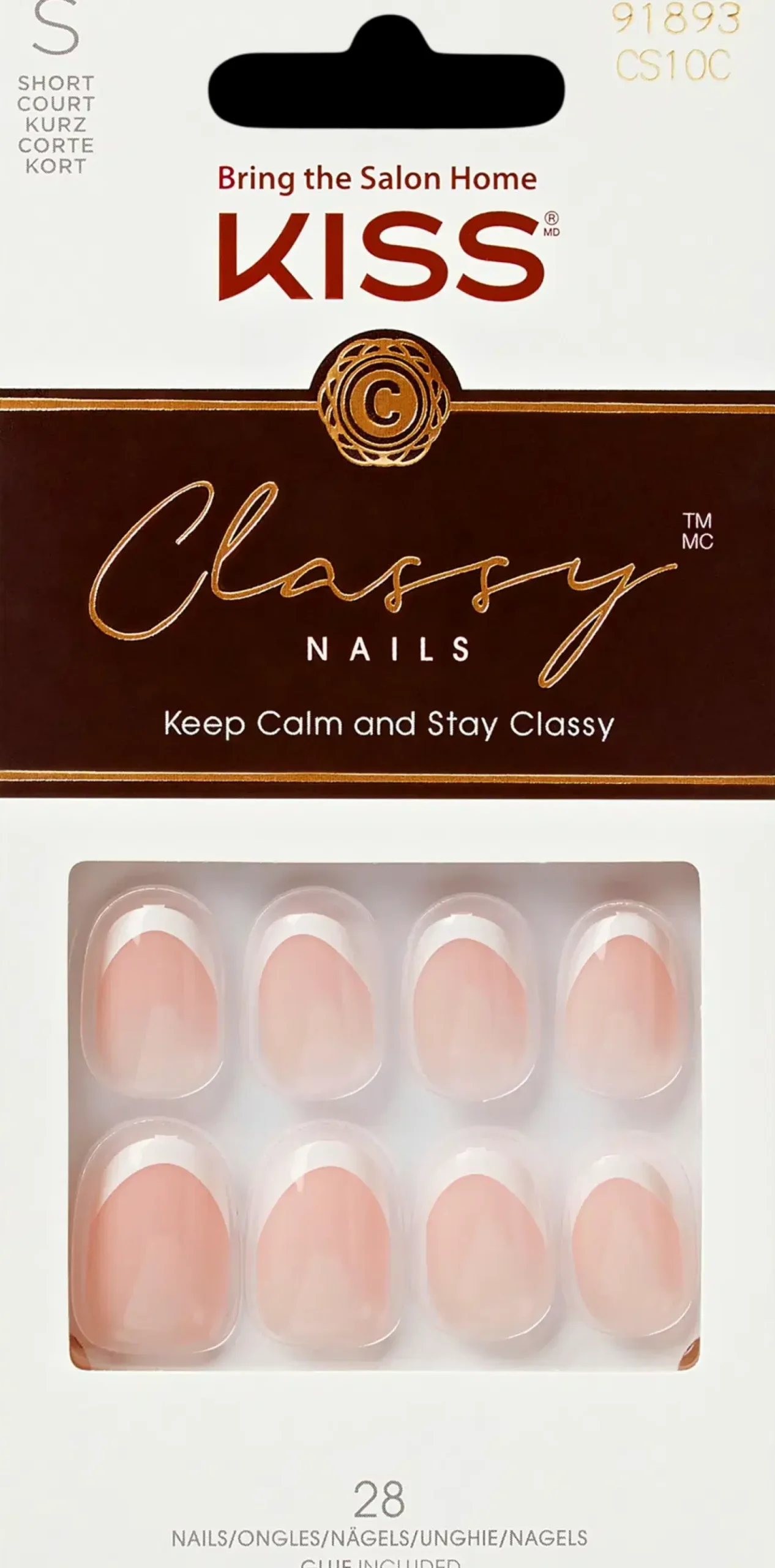 Kiss Classy Nails kynnet- Exclusive Only 28 kpl
