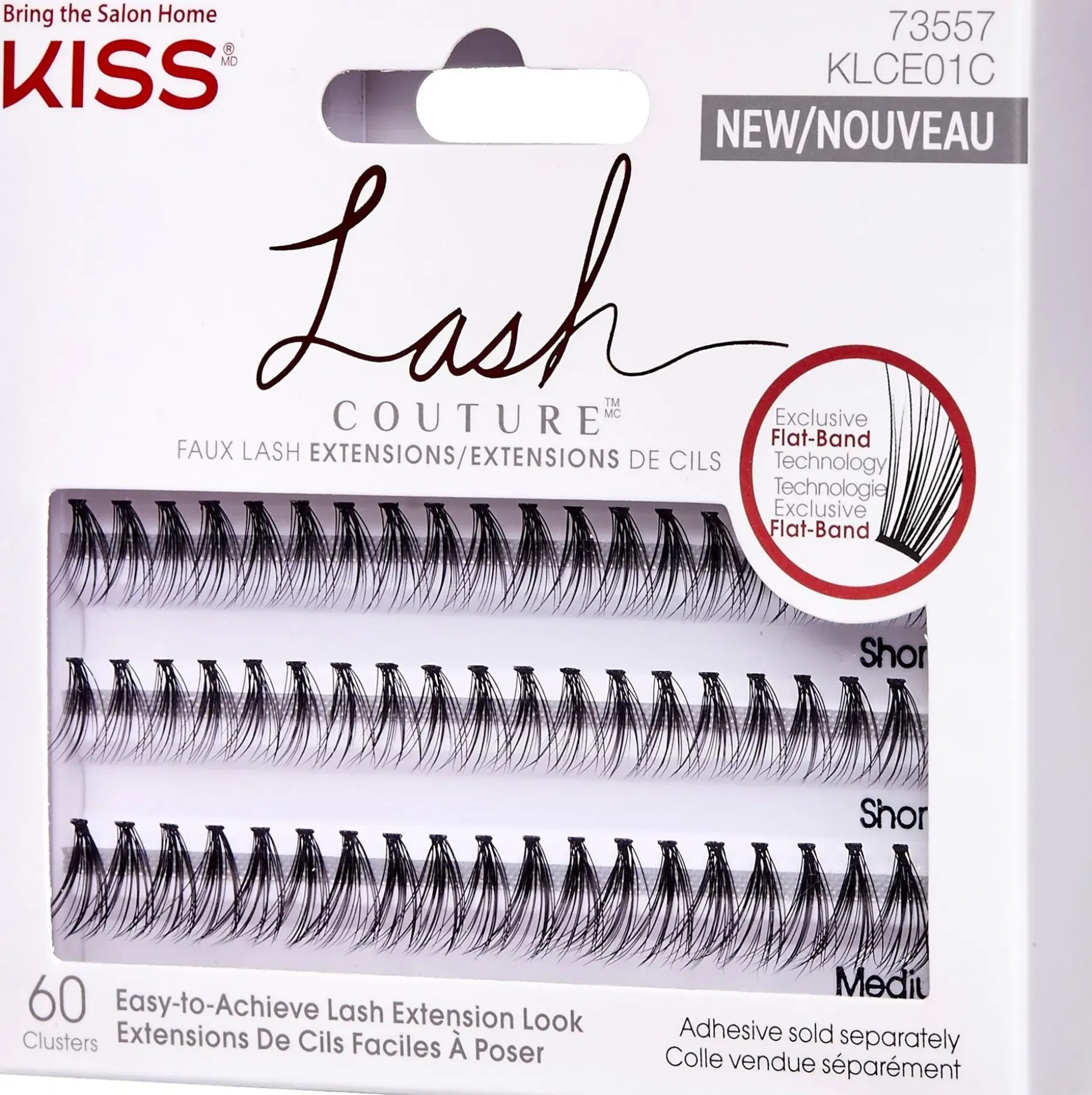 Kiss Lash Couture Faux ripsienpidennys 60 tupsua