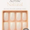 Kiss Salon Acrylic Natural kynnet - Euphoria 28 kpl