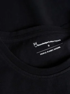 Knowledge Cotton Apparel Basic Badge t-paita
