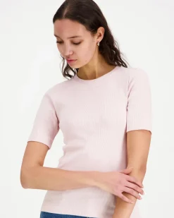 Knowledge Cotton Apparel Rib t-paita