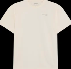 Knowledge cotton apparel Big owl print tee t-paita