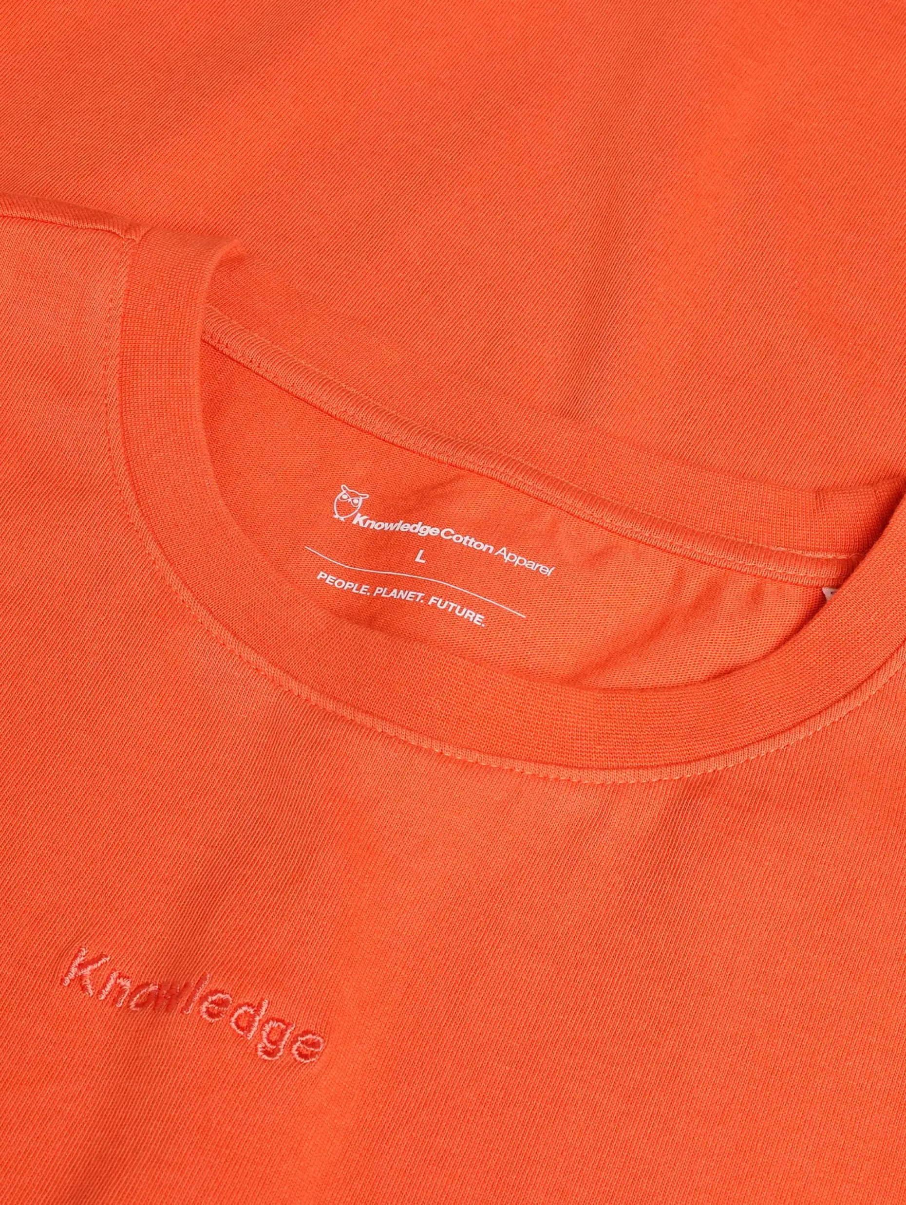Knowledge cotton apparel t-paita