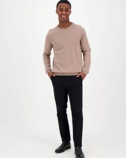 Knowledge cotton apparel Lambswool Crew Neck RWS neule