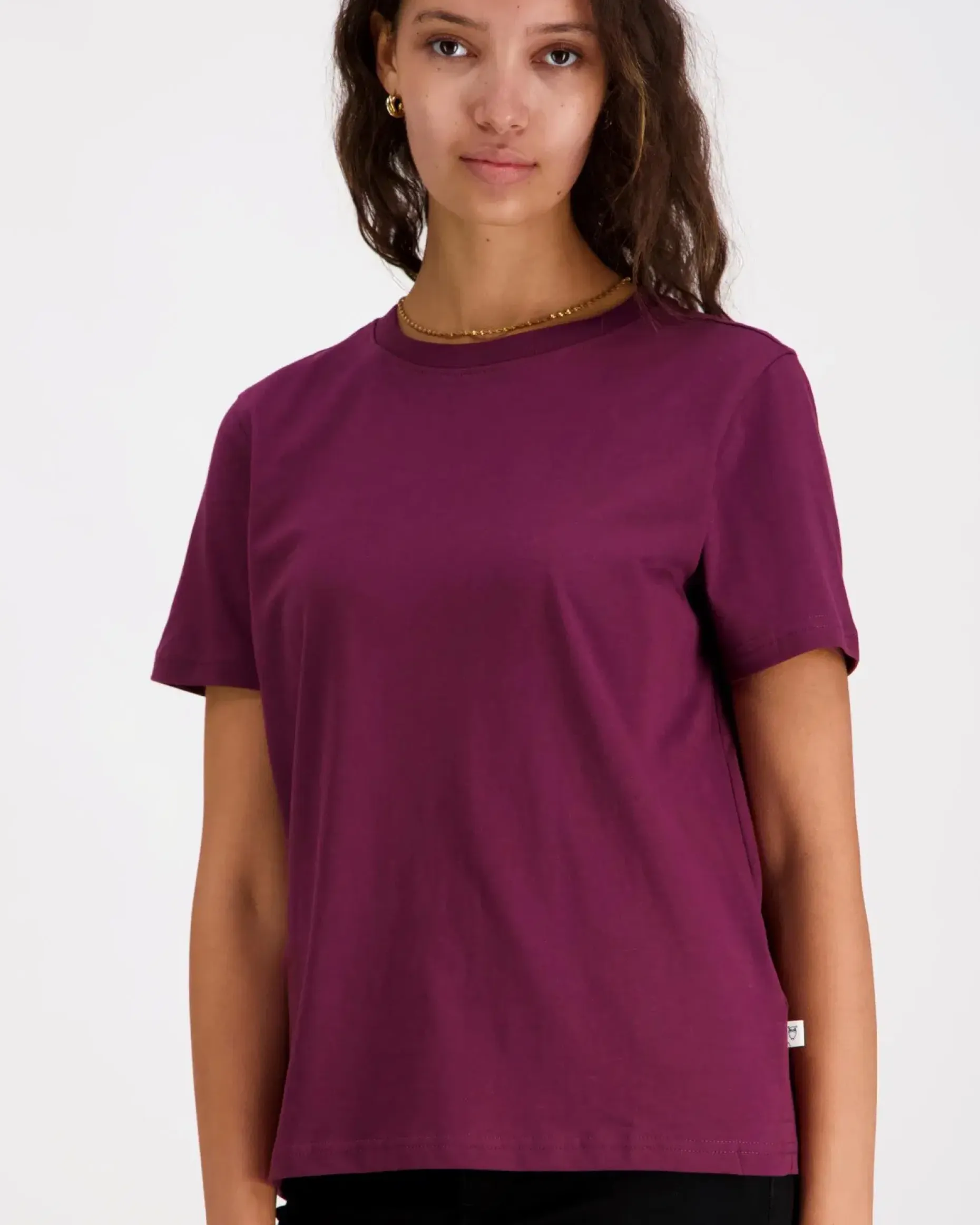 Knowledge Cotton Apparel Basic t-paita
