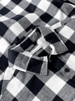 Knowledge cotton apparel Organic Cotton Checked Flannel Shirt GOTS flanellipaita
