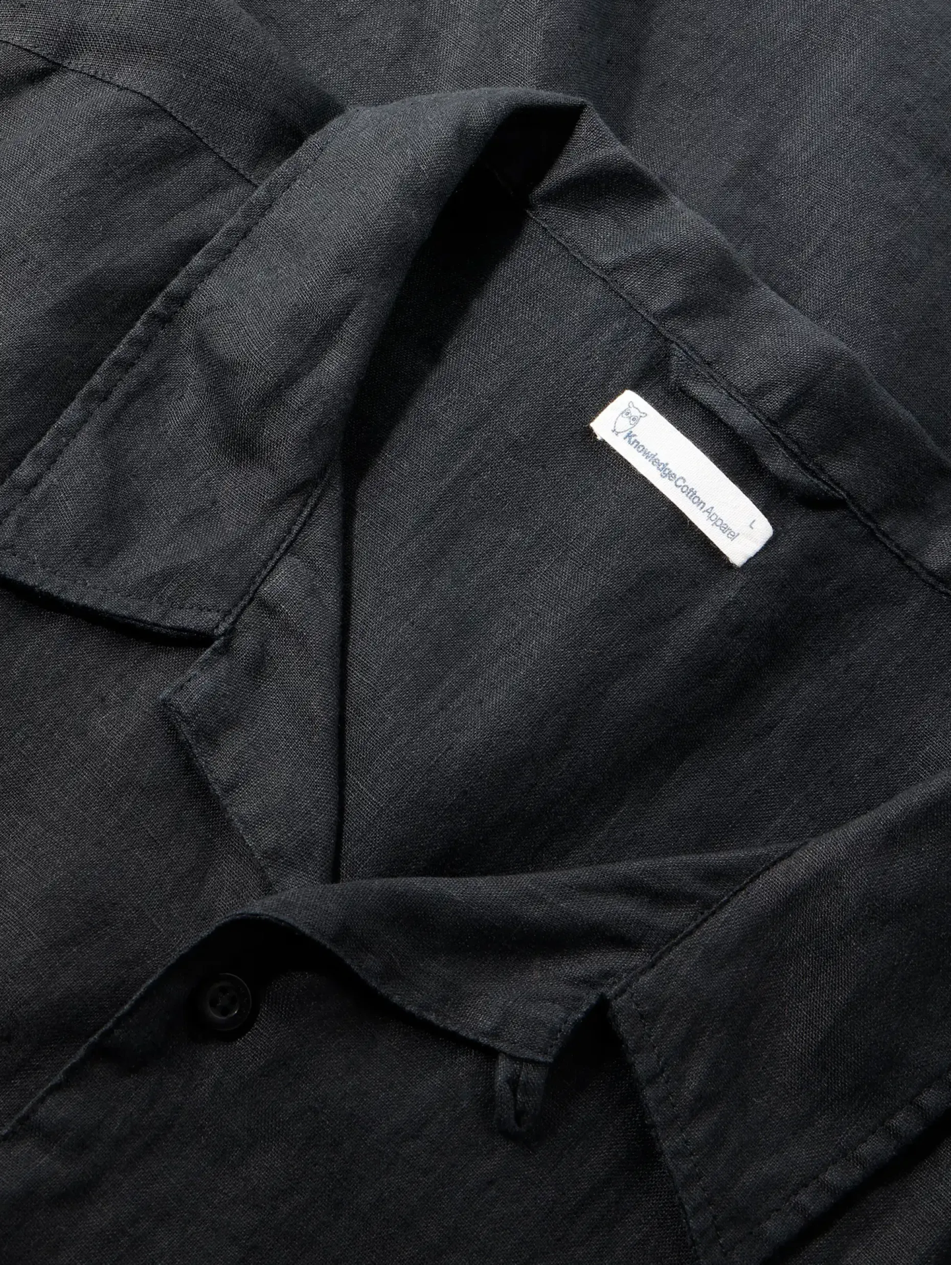 Knowledge cotton apparel 1090010 kauluspaita ss