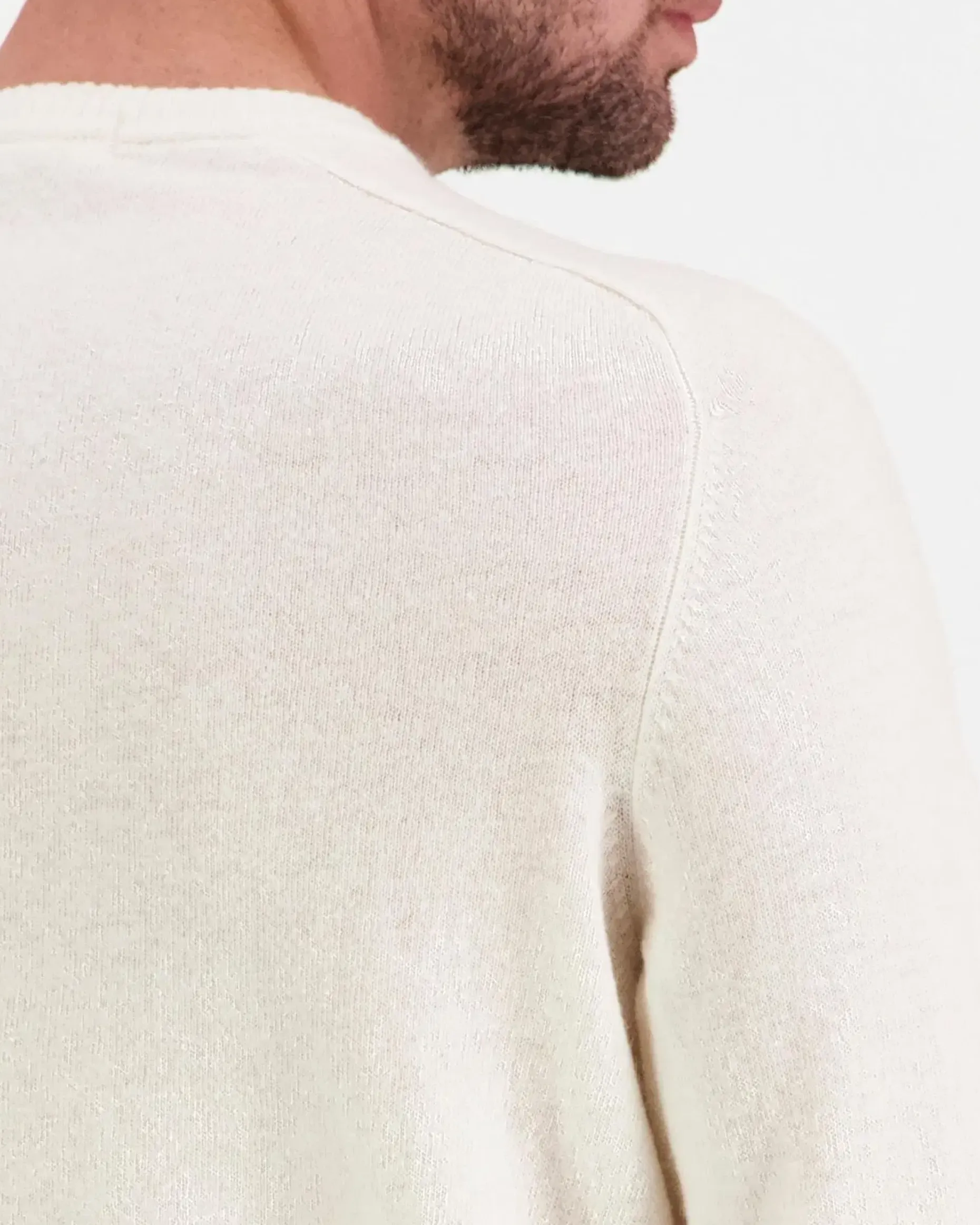 Knowledge cotton apparel Lambswool Crew Neck RWS neule