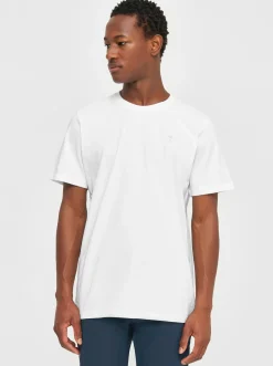 Knowledge Cotton Apparel Loke badge t-paita