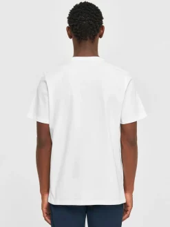 Knowledge Cotton Apparel Loke badge t-paita