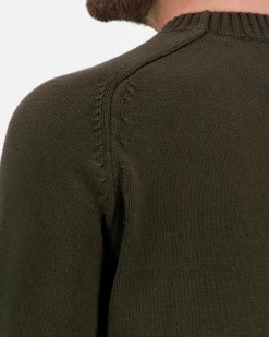 Knowledge cotton apparel Plain knitted crew neck - GOTS/Vegan neule