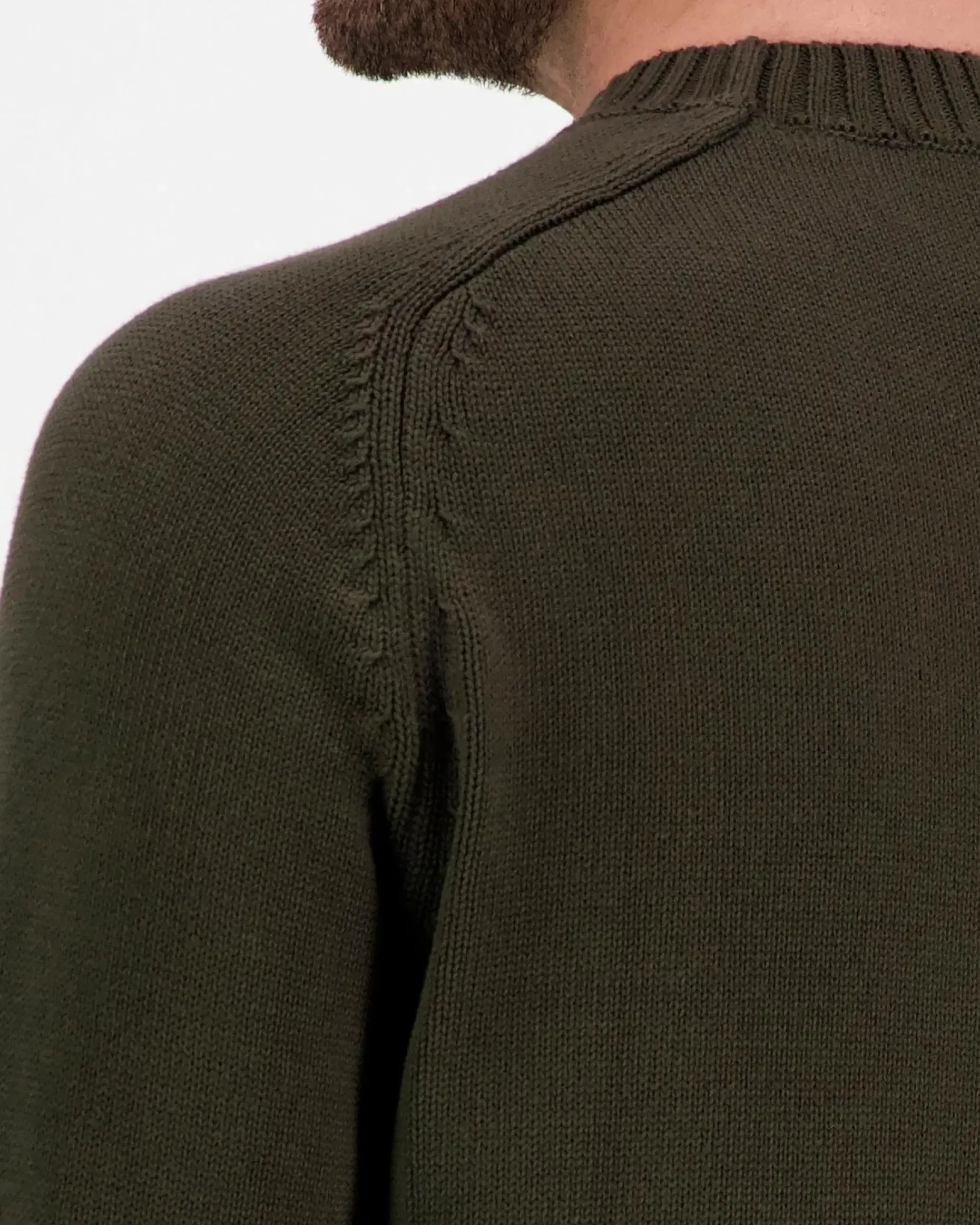 Knowledge cotton apparel Plain knitted crew neck - GOTS/Vegan neule