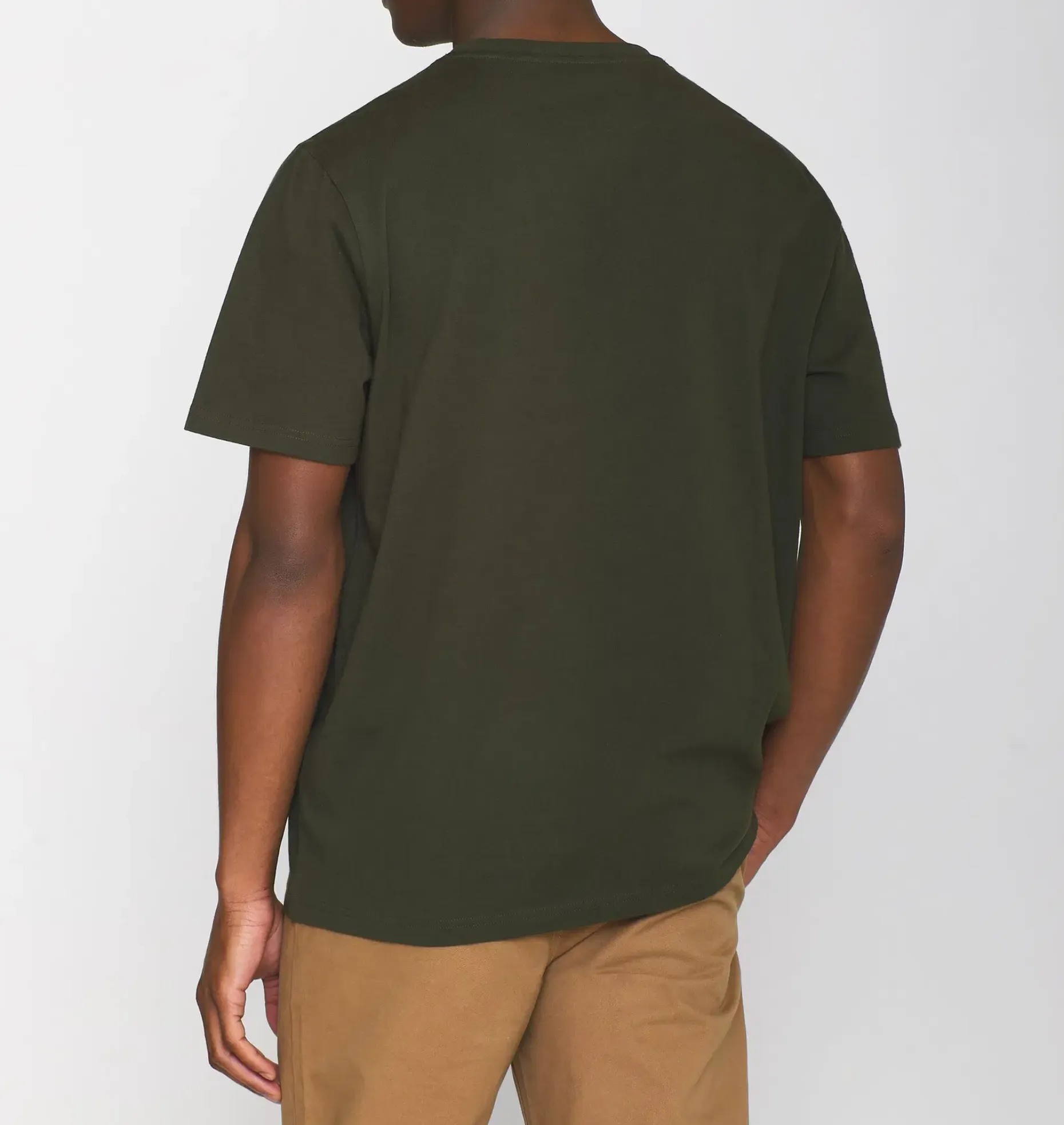 Knowledge Cotton Apparel Loke badge t-paita